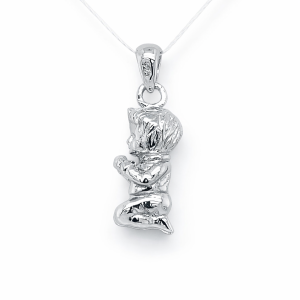 925 RH PL PRAYING BOY CHARM - 25X8 <br/>10026