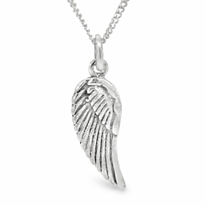 925 OXI ETCHED SINGLE WING CHARM - 24X7 - 1.06g <br/>10047