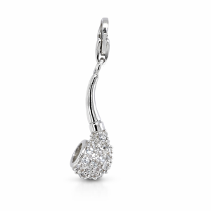 925 CZ PAVE SMOKING PIPE CHARM <br/>10210
