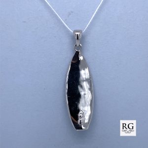925 SURFBOARD PENDANT - 38X11 <br/>10274