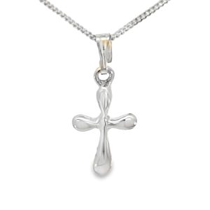 925 PLAIN DOME CROSS - 23X11 - 1g <br/>10511