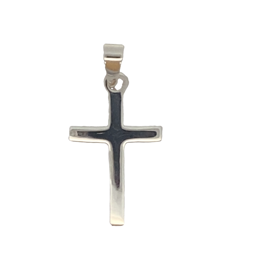 925 PLAIN FLAT CROSS - 30X15 - 1.13g <br/>10537