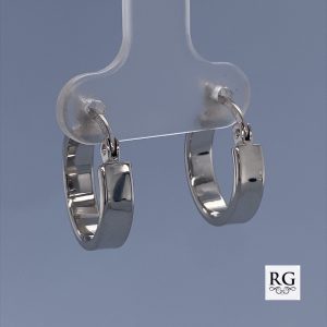 925 RH PL HOLLOW FLAT RECT HINGE HOOPS - 15X4 - 2g <br/>11524