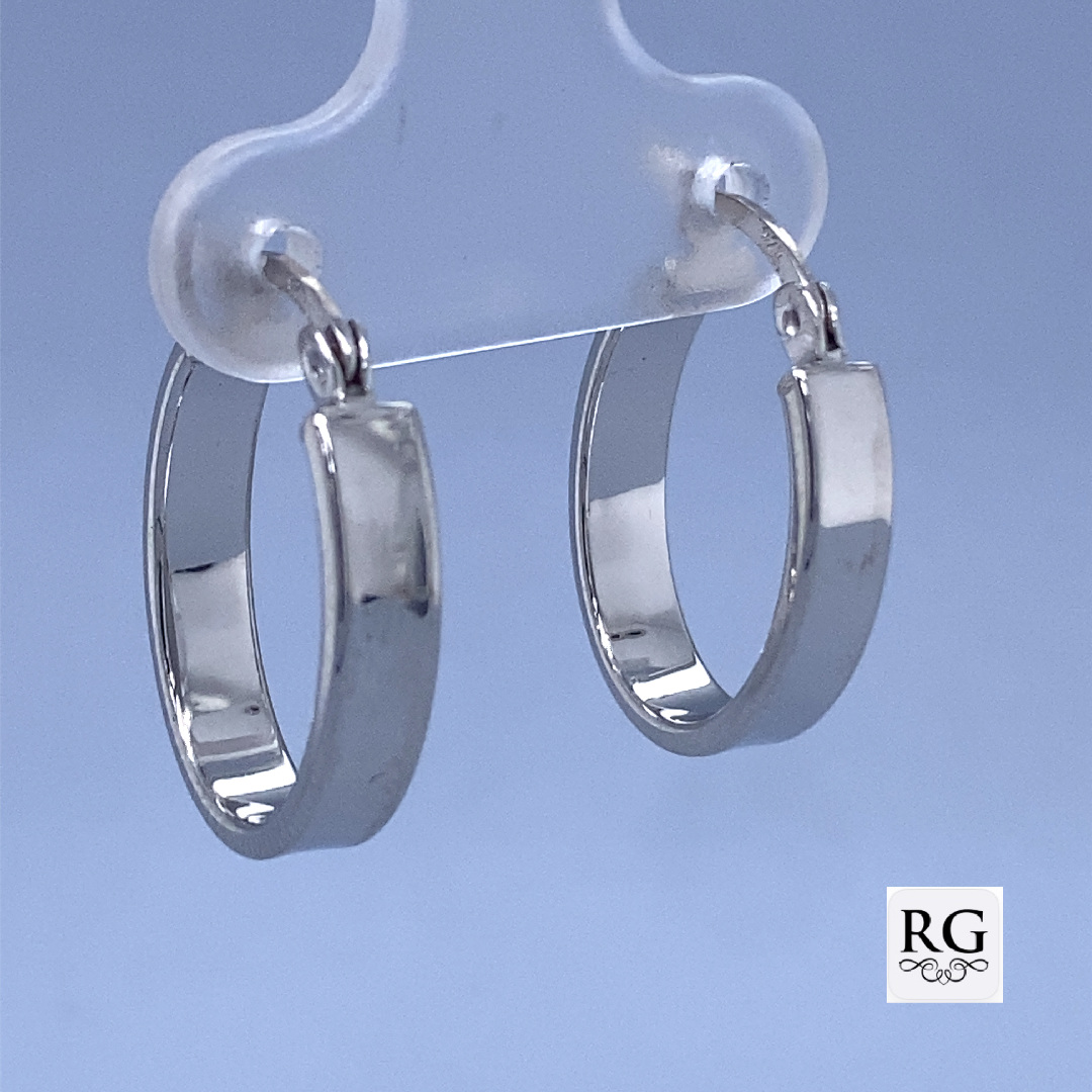 925 RH HOL FLAT OVAL TUBE HINGE HOOPS 20X4 2.45g <br/>11527