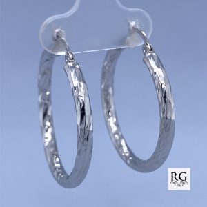 925 RH PL DIA CUT TUBE HINGE HOOPS - 30X3 - 2.8g <br/>11575