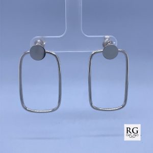 925 RND DISC+RECT TUBE DROP EAR - 45X1.5 - 4.5g <br/>11576
