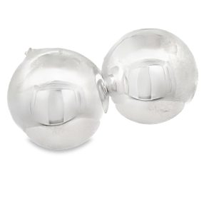 925 HOLLOW BULKY BALL STUDS - 18MM - 8.76g <br/>11650