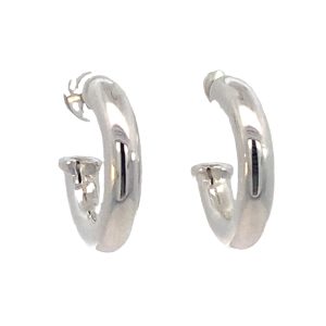 925 PLAIN HOLLOW RND TUBE HOOPS - 22X5 - 4.3g <br/>11788