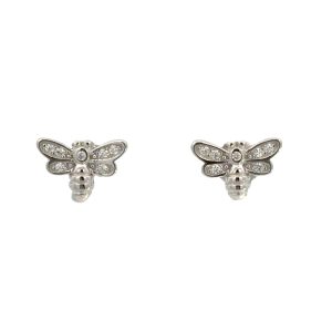 925 CZ PAVE DRAGONFLY STUDS - 10X7 - 1.1g