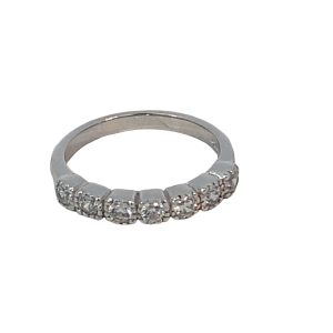 925 CZ PAVE BEZEL SET MILLGRAIN ETERNITY - 3MM  <br/>13656