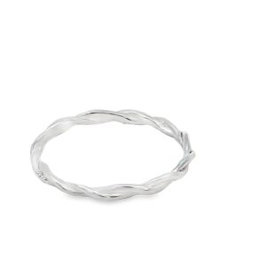925 LOOSE TWISTED ROPE WED BAND - 2MM <br/>13668