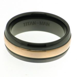 BLACK ZIRCONIUM & TI RING (IPR MIDDLE) <br/>13688