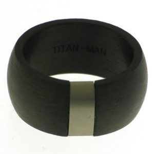 TITANIUM CARBON FIBRE RING <br/>13703
