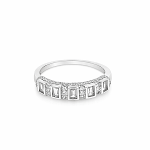 925 RND+BAG CZ PAVE CLAW+TUBE ETERNITY - 4MM <br/>13780