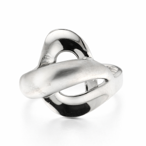 925 RH PLATED OPEN CUT RING - 18MM <br/>14249