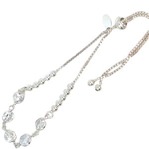 925 CZ TUBE+BALLS ON BOX SLIDING BRAC - 3.6g <br/>15539.26