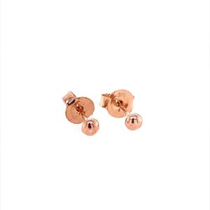 9CT RG HOLLOW HALF BALL STUDS - 3MM - 0.37g <br/>1570R