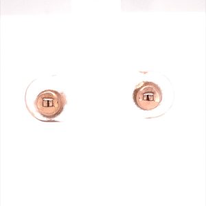 9CT RG HOLLOW HALF BALL STUDS - 4MM - 0.45g <br/>1572R