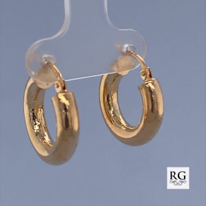 9CT YG HOLLOW RND TUBE HOOPS - 18X4 - 1.5g <br/>2021