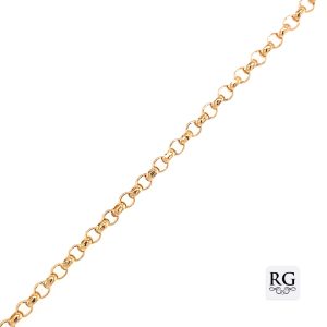 9CT YG BELCHER CHAIN - 1.5MM - 46CM - 2.73g <br/>5505.46