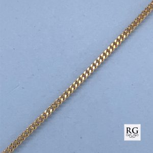 9CT YG CURB LINK CHAIN - 1.7MM <br/>5530