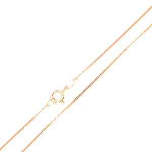 9CT YG CURB LINK CHAIN - 0.6MM  <br/>5625