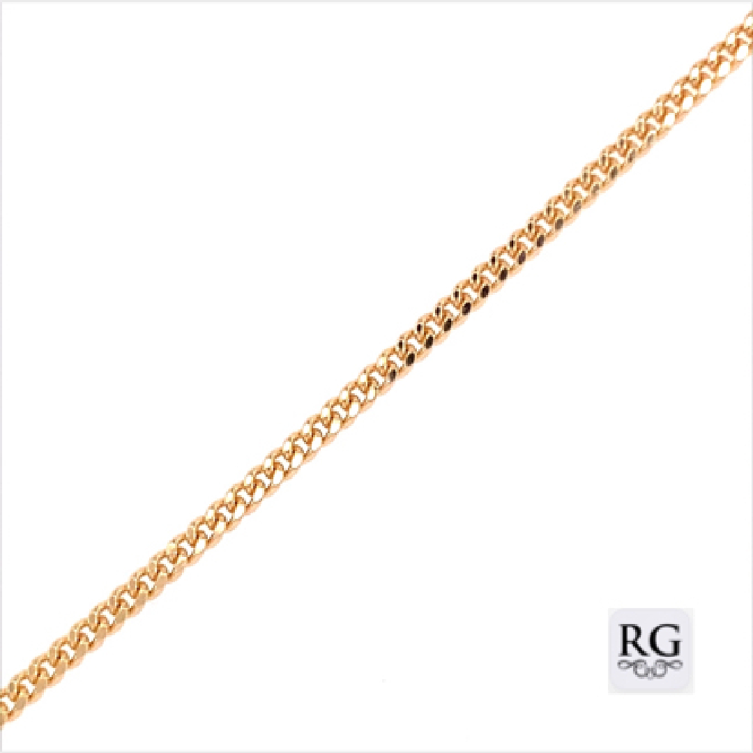 9CT YG CURB LINK CHAIN - 1.5MM <br/>5641 - Image 2
