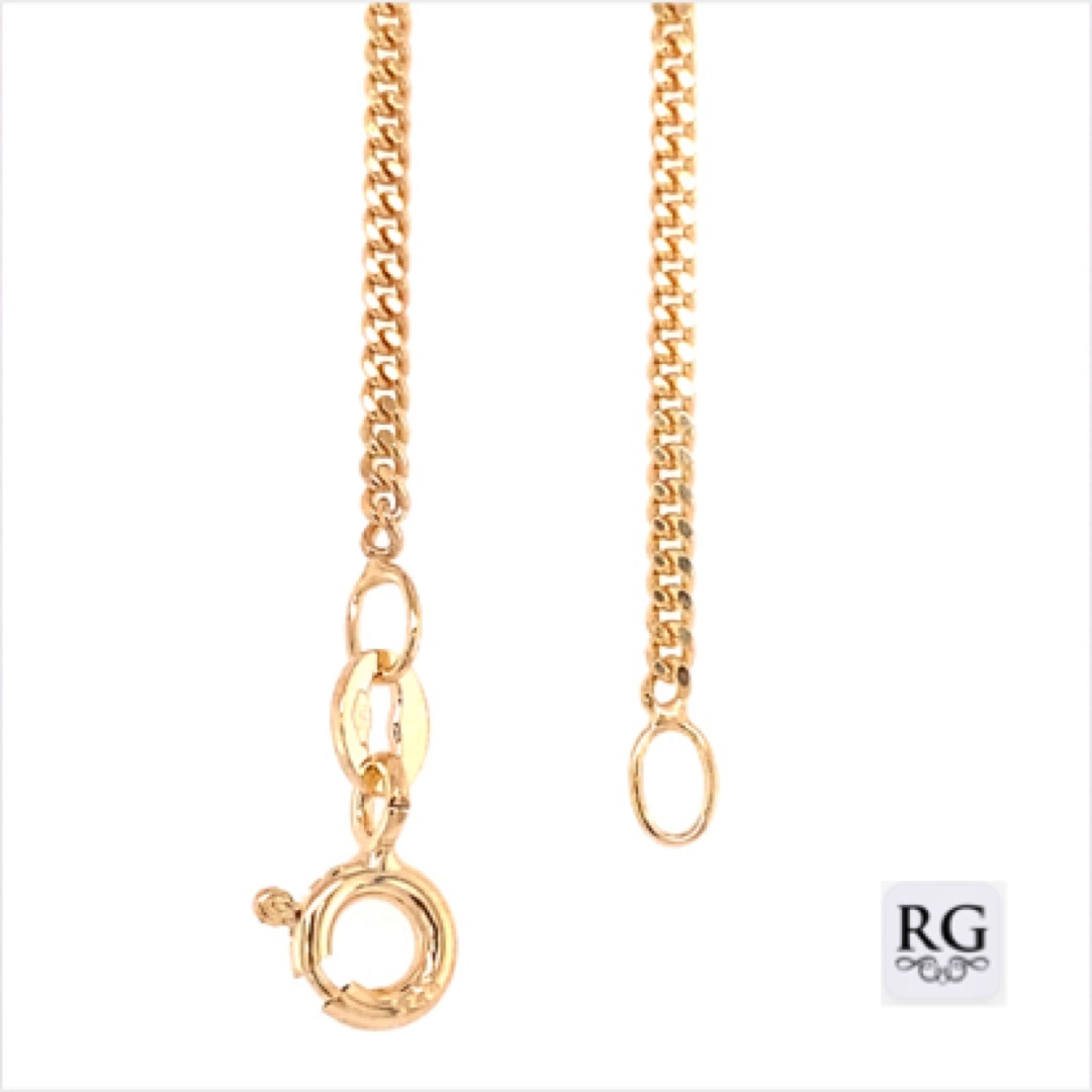 9CT YG CURB LINK CHAIN - 1.5MM <br/>5641 - Image 3
