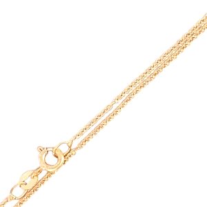 9CT YG ANCHOR LINK CHAIN - 1.2MM <br/>5821
