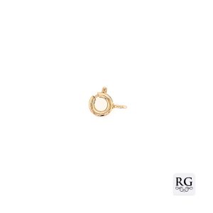 9CT YG BOLTRING CLASP - 6X1.5MM - 0.18g <br/>BOL6X1.5