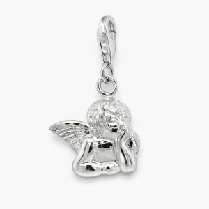 925 PLAIN THINKING ANGEL CHARM - 28X17 - 1.83g  <br/>M10033