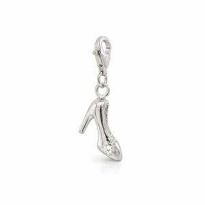 925 CZ STILETTO HEELS CHARM - 25X14 - 1.47g <br/>M10043
