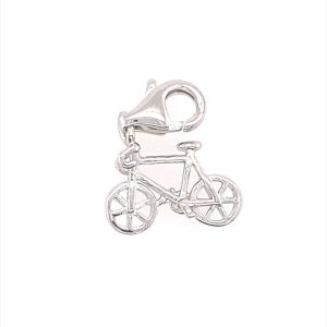 925 RH PL CUT OUT BICYCLE CHARM - 19X13 - 0.89g  <br/>M10054