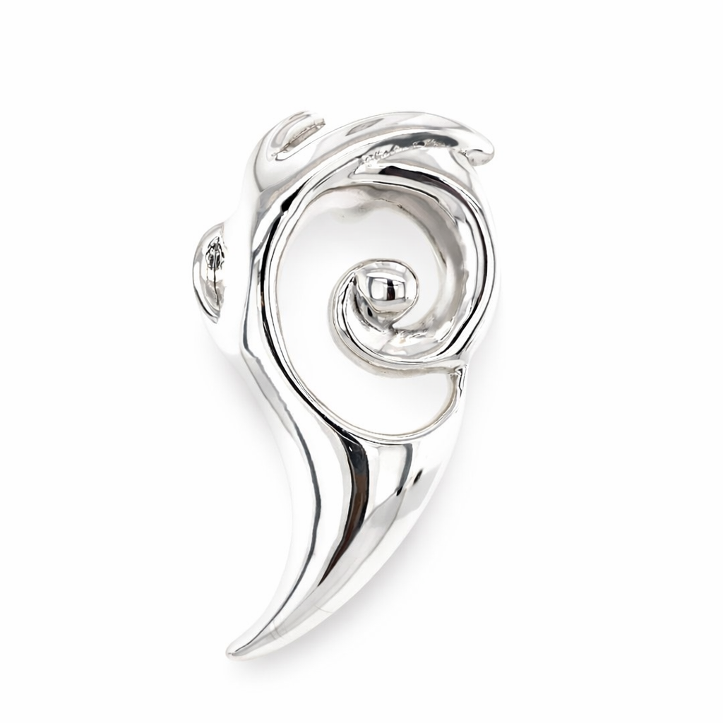 925 ELECTROFORM FLAME PENDANT - 50X28 - 7.3g <br/>M10061