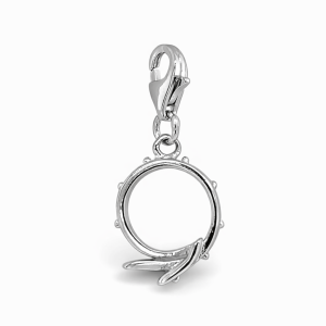 925 RH PL ARMOR OF GOD BELT CHARM - 26X12 - 1.65g <br/>M10072