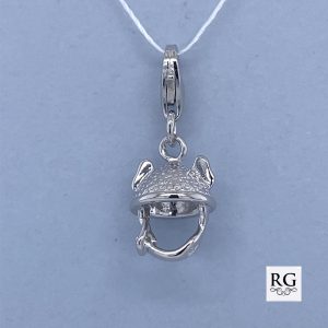 925 RH PL ARMOR OF GOD HELMET CHARM - 23X10 - 1.9g <br/>M10073