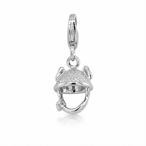 925 RH PL ARMOR OF GOD HELMET CHARM - 23X10 - 1.9g <br/>M10073