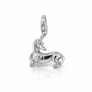 925 RH PL DACHSHUND DOG CHARM - 21X15 - 2.32g <br/>M10078
