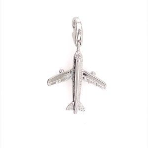 925 RH PL 747 BOEING AEROPLANE CHARM - 28X17 - 1.6 <br/>M10081