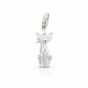 925 RH PL SITTING CAT CHARM - 25X8 - 2.5g <br/>M10082
