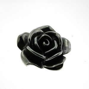 925 OXI ELECTROFORM SLIDING ROSE - 35MM - 6.16g <br/>M10127