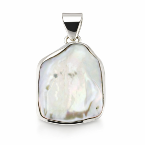 925 KESHI BAROQUE PEARL TUBE SET PENDAT - 35X20 <br/>M10188