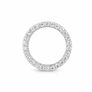 925 CZ PAVE OPEN CIRLE OF LIFE PEND - 20X2.5  2.1g <br/>M10201