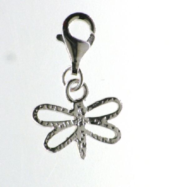 925 OUTLINE BUTTERLFY CHARM - 23X13 <br/>M10224 - Image 2