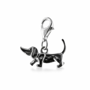 925 WALKING DACHSHUND CHARM - 16X16 - 1.76g <br/>M10226