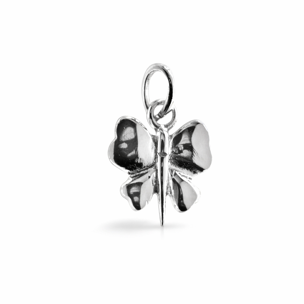 925 PLAIN BUTTERFLY CHARM - 19X12 <br/>M10240