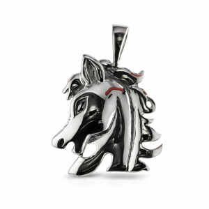 925 HORSE'S HEAD PENDANT - 25X17  <br/>M10247