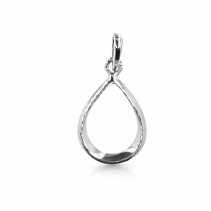 925 T/DROP OUTLINE PENDANT - 22X11 <br/>M10252