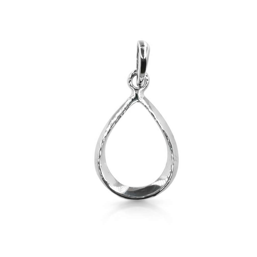 925 T/DROP OUTLINE PENDANT - 22X11 <br/>M10252