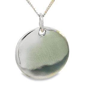 925 PLAIN ROUND DISCS - 20MM - 4.7g <br/>M10286